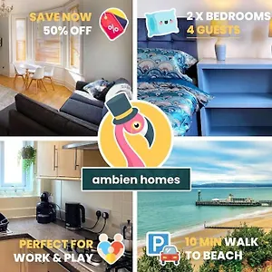 Flamingo Rise 2 Bed 6 Guest Escape Bournemouth